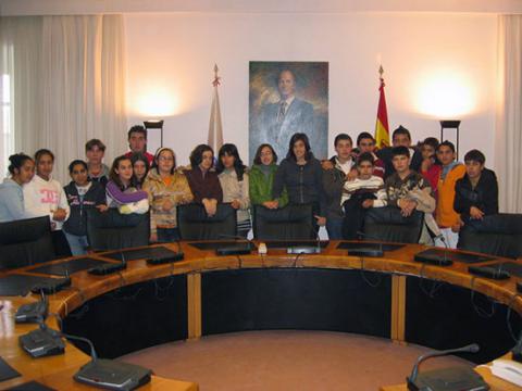 Visita al Parlamento de Cantabria